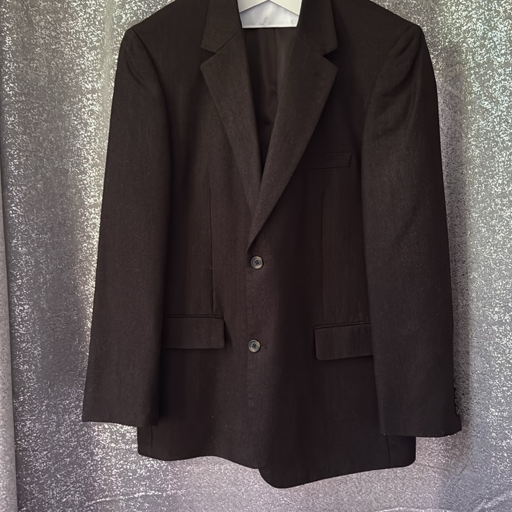 Club Room Charcoal Sport Jacket….Sz 44L Like New